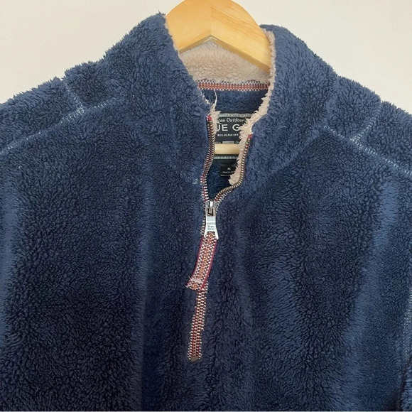 TRUE GRIT Warm Fall 1/4 Length Zipup Sweater - Picture 3 of 7